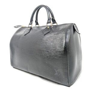 Louis Vuitton Charcoal Textured Duffel Bag